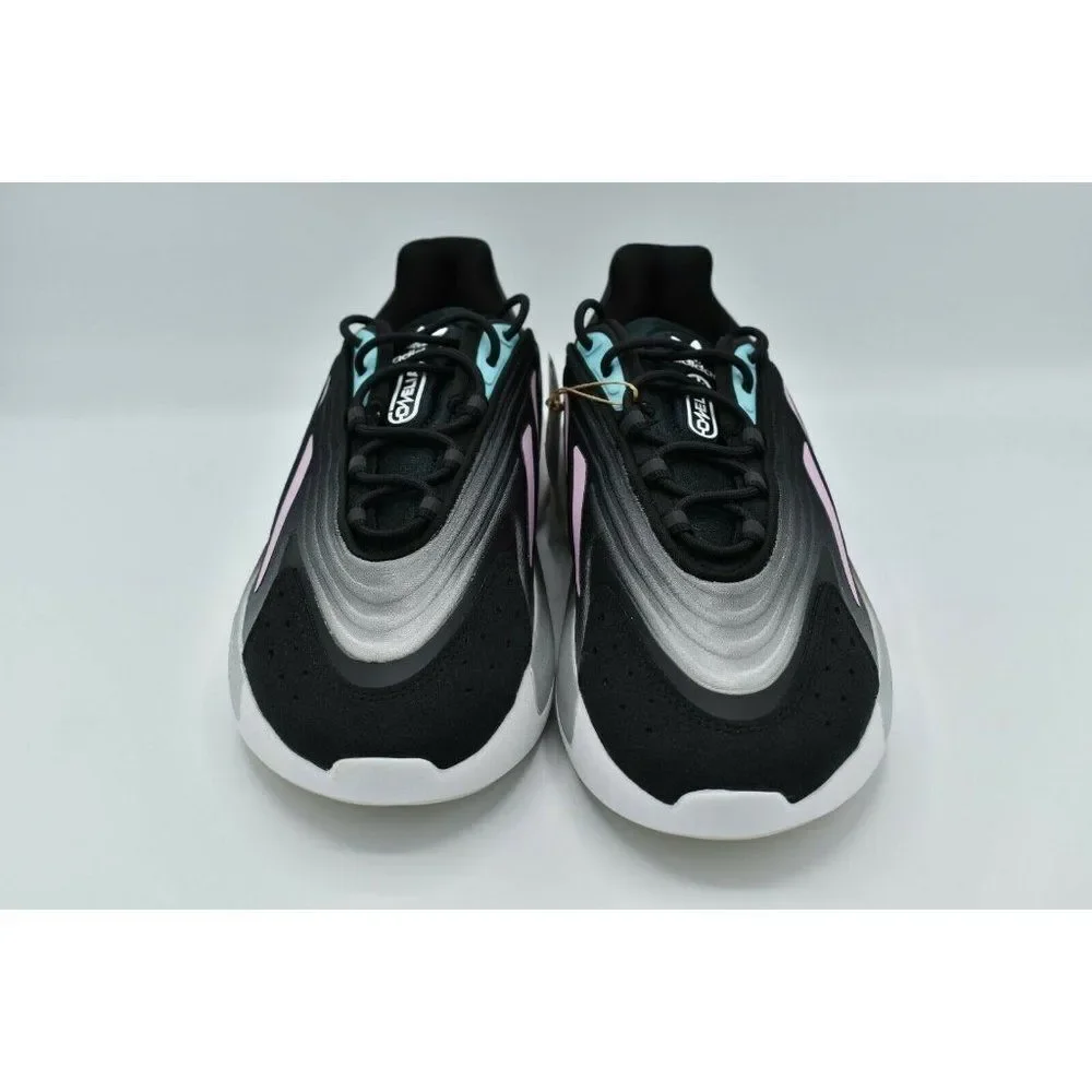 NWB‎ Adidas Womens Size 8.5 Ozelia W Core Black Pink Cloud White Shoes H04266